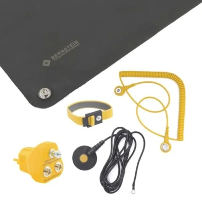 Immagine di Bernstein Tools for Electronics Set per la gestione delle ESD Nero