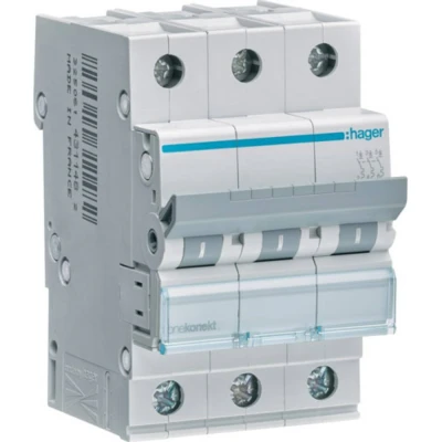 Immagine di Hager MCN325 Interruttore magnetotermico A 1 fase 25 230 V, 400 V