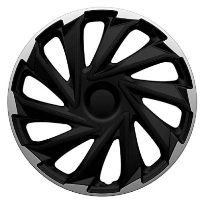 Immagine di AutoStyle PP 5455SB Copricerchi 15Inch nero/argento