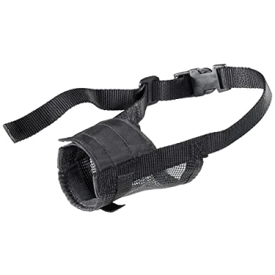 Immagine di Ferplast Museruola nylon rete regolabile lunghezza cani cane misure MUZZLE NET