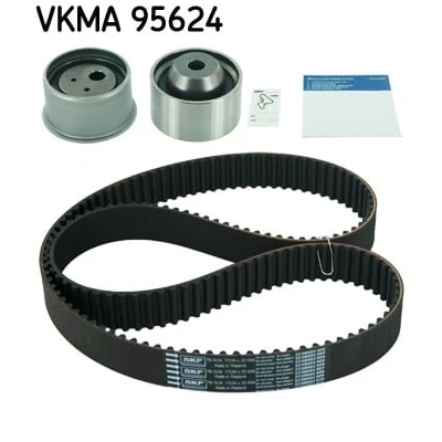 Immagine di SKF VKMA 95624 Kit cinghia di distribuzione 154 con profilo dente arrotondato MITSUBISHI: Pajero Pinin, Space Star, Carisma Hatchback, VOLVO: S40 I