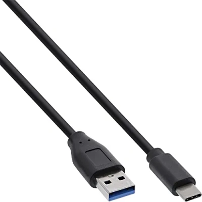 Immagine di InLine 22471 Cavo USB 3.1, Type C Maschio A Maschio, 2 m, Nero