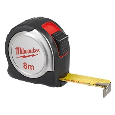 Immagine di Milwaukee 4932451640 argento Flessometro C8/25, rosso/nero/argento