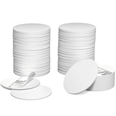 Immagine di 50 pezzi NFC Tag NTAG215 Carta Blanko Adesivi Bianco Card Carte Moneta con retro adesivo compatibile TagMo iOS Tasti rapidi Homekit e Telefono Cellulare Abilitato