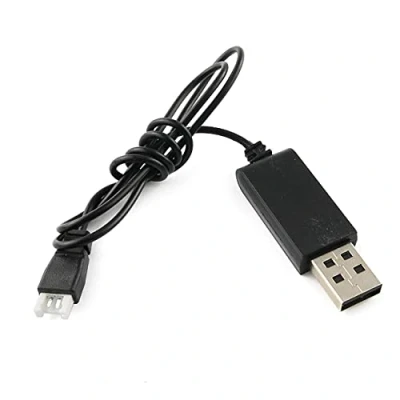 Immagine di YUNIQUE GREEN CLEAN POWER Cavo di Ricarica USB per Syma X5C RC Quadcopter Facile da Usare Realizzato in Plastica e Metallo Qualità, Nero,