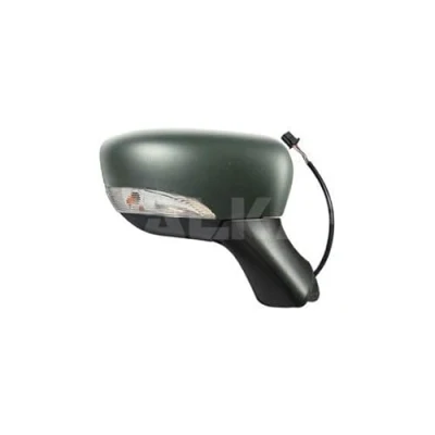 Immagine di Specchio retrovisore esterno Alkar 6126178 Dx con la prima mano elettrico termico, sensore temperatura, convesso per veicolo guida a Sx