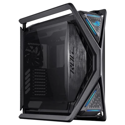 Immagine di Asus Geh ROG HYPERION GR701 BTF EDITION Full Tower Alloggiamento per tower, PC Case da gioco, Nero, Trasparente finestra laterale, con feritoie