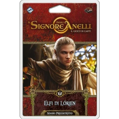 Immagine di Asmodee Il Signore degli Anelli, Gioco di Carte: Elfi Lórien, Mazzo Precostruito, Edizione in Italiano, 10713