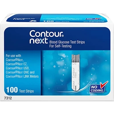 Immagine di Contour Next Test Strips Pack of 100