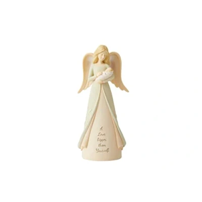 Immagine di Enesco Foundations, statuetta con angelo neomamma, 19 cm, multicolore