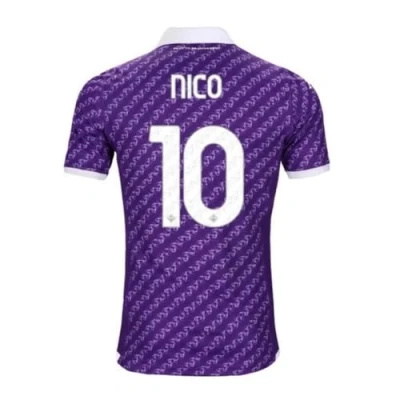 Immagine di Acf Fiorentina Nameblock Number Home Gonzalez 10 Collezione Ufficiale 2023/2024, Adulto