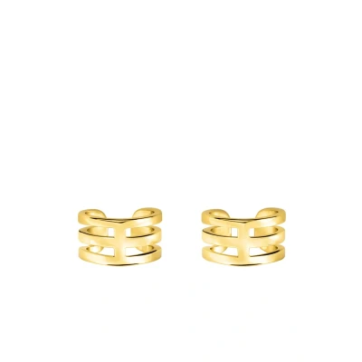 Immagine di SOFIA MILANI Orecchini da Donna in Argento 925 Placcati Oro Piercing Finto a Geometria E2687