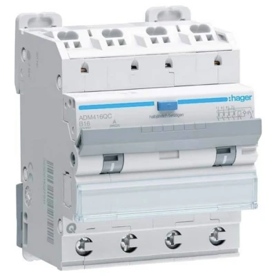 Immagine di Hager ADM416QC Magnetotermico e differenziale 230 V, 400 V