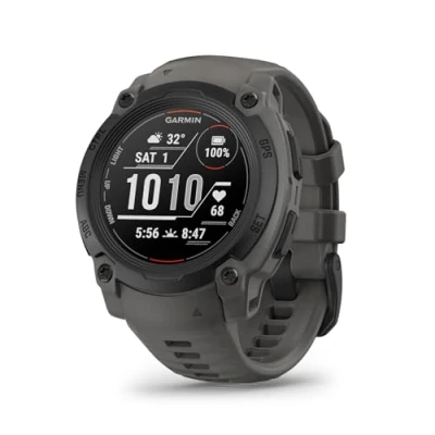 Immagine di Garmin Instinct E, Smartwatch, 40mm, Display MIP, GPS, Cardio, SpO2, +70 app per lo sport, Training Readiness, Activity Tracker 24/7, Notifiche, Connect IQ, Autonomia 14 giorni (Black &amp; Charcoal)