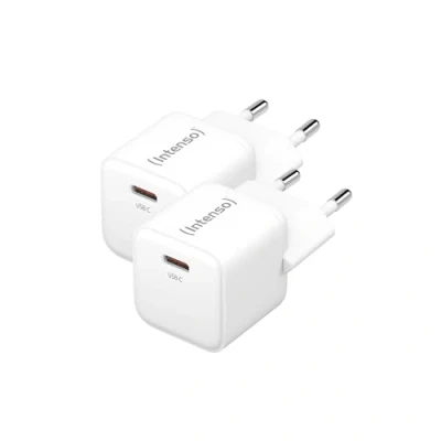Immagine di Intenso W30C GaN Caricatore USB 30 W Ambiente interno Corrente di uscita max. 3 A Num. uscite: 1 x C® GaN, Power Delivery (USB PD)