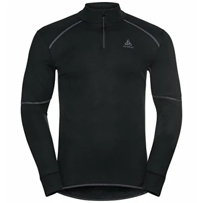 Immagine di Odlo Uomo Maglia funzionale a maniche lunghe con zip ACTIVE X WARM ECO