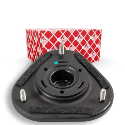 Immagine di FEBI BILSTEIN 109186 Supporto ammortizzatore a molla Assale anteriore con cuscinetto sfere Gomma TOYOTA: Corolla Verso, Avensis II Station Wagon