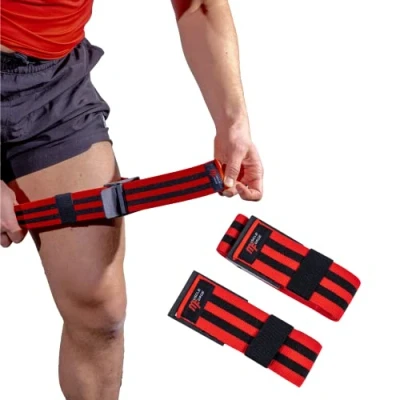 Immagine di MuscleForge® bande BFR per l&#039;allenamento di occlusione il Blood Flow Restriction Training, bands l&#039;allenamen to con i pesi, bodybuilding e la riabilitazione