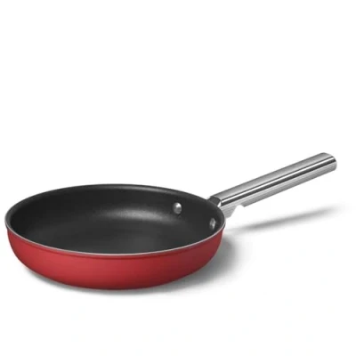 Immagine di SMEG Frying Pan Matte Red ø 30 cm standard non stick coating