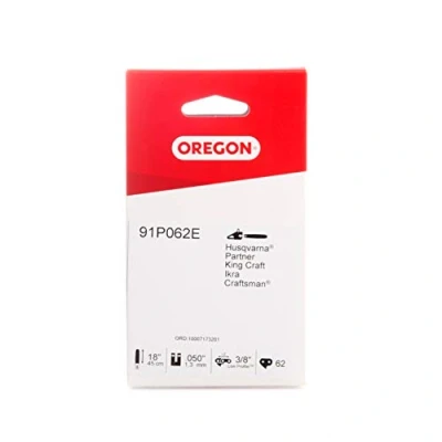 Immagine di Oregon Catena per Motosega, Passo 3/8&#039;&#039;, Calibro 0,050, 62 Maglie di Trasmissione Barra da 18&#039;&#039; (45 cm), compatibile con Dolmar, Echo, Einhell, Ryobi e Molte Altre