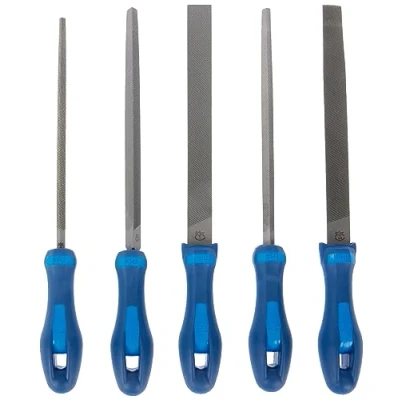 Immagine di PFERD 11801531 Kit di lime da officina HEI2 in borsa a rullo PVC incl. Cartone esterno Lunghezza 200 mm 1 pz.