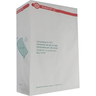 Immagine di NOBATOP 12 compresse in tessuto non 200 Pz 6 x Comprime pile 10 cm 20