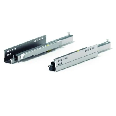 Immagine di EVOTRADE Coppia Guide A Scomparsa Ammortizzate Tipo Quadro Per Cassetto Con Estrazione Totale Sgancio Clip Regolazioni 3D Komplet (270 mm)