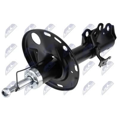 Immagine di NTY A TY 055 Ammortizzatore Assale anteriore Dx pressione del gas doppio tubo tipo McPherson Spina superiore, Collare inferiore