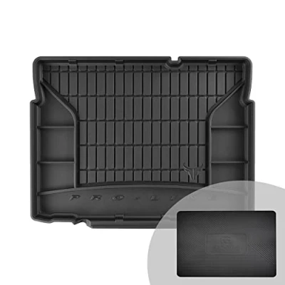 Immagine di FROGUM ProLine 3D Esclusivo Tappetino Vasca Baule Bagagliaio in gomma perfetto per Opel Crossland X dal 2017 Comodo organizzatore Bordi più alti