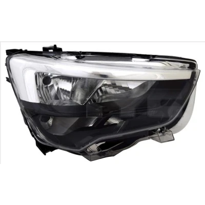 Immagine di TYC 20 17862 06 2 Fari Sx H7/H1, LED con luce guida diurna motore elettrico, OPEL: Combo E Van / Station Wagon