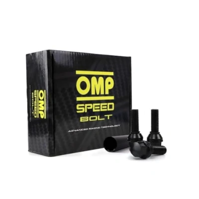 Immagine di OMP SPEED Set di 20 viti a ruota con metrica M14X1.5 Chiave da 17/19 Lunghezza filettata 27 mm, colore viola e materiale DIN 10,9