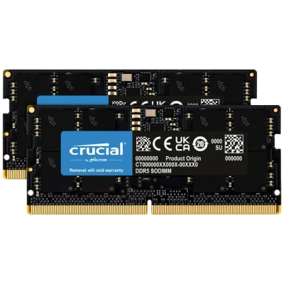 Immagine di S/O 32GB KIT 2x16GB DDR5 PC 4800 Crucial CT2K16G48C40S5
