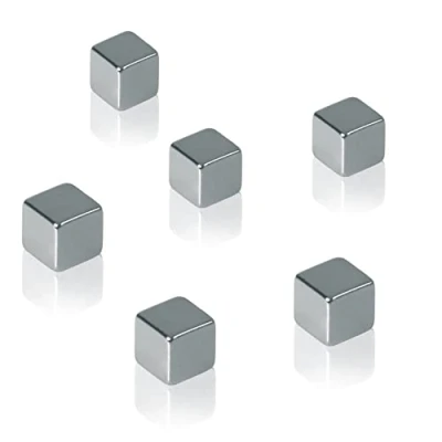 Immagine di Sigel Magnete neodimio BA192 (L x A P) 10 mm cubo Argento 6 pz.
