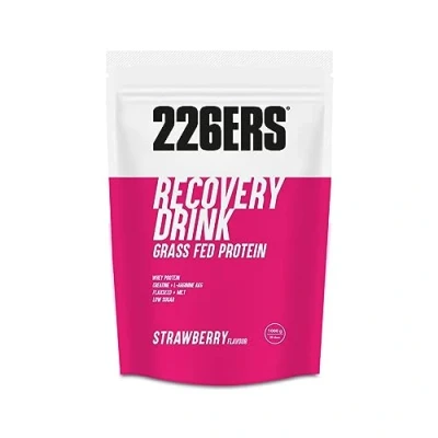 Immagine di 226ERS Recovery Drink Integratore per il Recupero a base di Proteine Whey, Creatina, Carboidrati, Trigliceridi e L Arginina, Senza Glutine, Fragola 1 kg