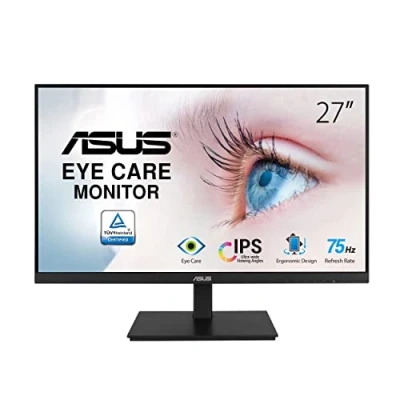 Immagine di Asus VA27DQSB Monitor LED ERP F (A G) 68.6 cm (27 pollici) 1920 x 1080 Pixel 16:9 5 ms VGA, HDMI ™, DisplayPort, Cuffie (jack da 3,5 mm), USB 2.0 IPS