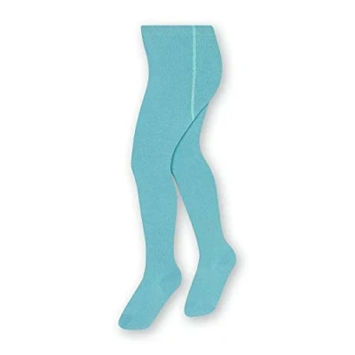Immagine di STEVEN Collant in cotone liscio e per bambini/Altezza 68 cm 158 cm/Perfetto le giornate più fresche/Coprenti/Calzamaglia bambini/Unisex/Età 0 11/Marittime/92 98