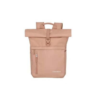 Immagine di travelite Zaino Bagaglio a Mano con Scomparto per Laptop da 15.6 Pollici, Serie di Valigie Basics Daypack Rollup, Pratico Funzione 60 cm, 35 L