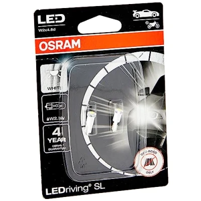 Immagine di OSRAM LEDriving SL, ≜ W2,3W, lampada T5, bianco 6000K, retrofit LED, solo uso fuoristrada, doppio blister (2 lampade)