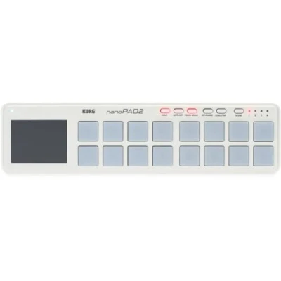 Immagine di Korg Nano Pad 2 white drum controller midi per DJ pc mac