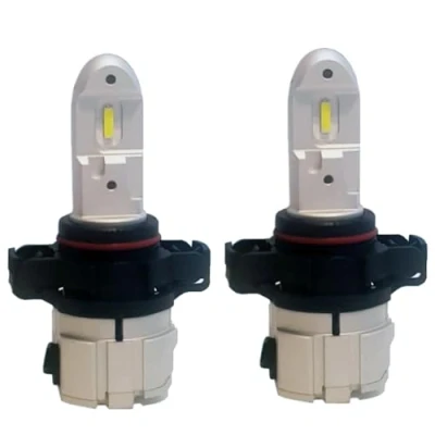 Immagine di ARH Auto Accessories Lampadine LED per fendinebbia PSX24W, 12 V, 24 W, confezione da 2 (bianco)