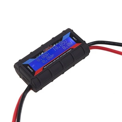 Immagine di DollaTek 150A Wattmeter Power Analyzer RC ad Alta precisione con Schermo LCD Digitale