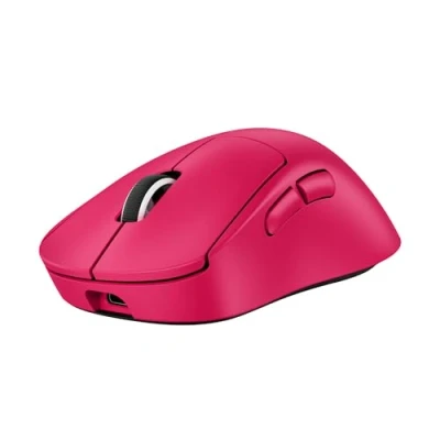 Immagine di Logitech G Pro X SUPERLIGHT 2 DEX LIGHTSPEED mouse da gaming wireless, Grade, leggero, con peso 60 g, 5 pulsanti programmabili, sensore a 32.000 DPI, ricarica USB C, per PC/Mac Rosa