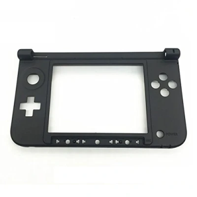 Immagine di C FUNN Sostituzione Cerniera Parte Inferiore Nera Guscio Centrale Alloggiamento Compatibile con Nintendo 3Ds XL