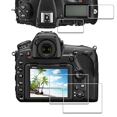 Immagine di iDaPro Pellicola protettiva per Nikon D850 schermo in vetro temperato, confezione da 2, facile installare