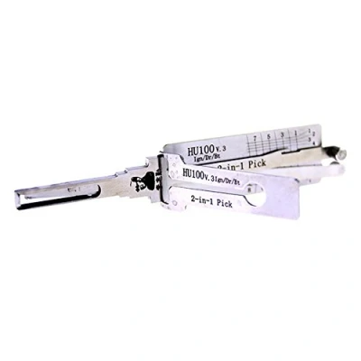 Immagine di Loboo Idea LiShi HU100 V.3 2 in 1 Auto Pick And Decoder Strumenti per fabbro Set apriporta Serratura Cadillac, Opel, New GL8, Cruze, Buick Hideo
