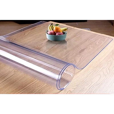 Immagine di tappetino da scrivania in PVC trasparente per scrivania, disegno bambini, 1 mm di spessore, impermeabile, grande mouse, 140 x 60 cm