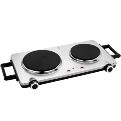 Immagine di Clatronic DKP 3668 271722 Doppia piastra di cottura 2 regolatori temperatura indipendenti