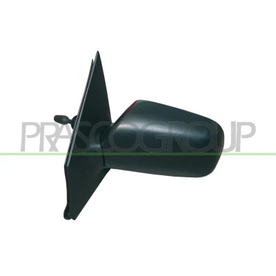 Immagine di Specchietto retrovisore esterno Prasco TY3207114 Sx nero manuale regolabile dall&#039;interno, Regolazione:comando cavo flessibile, convesso