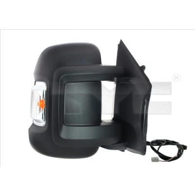 Immagine di Specchio retrovisore esterno Tyc 309 0198 Sx per regolazione elettrica specchio, convesso, termico, ribaltabile/ripiegabile elettricamente, Braccio sp