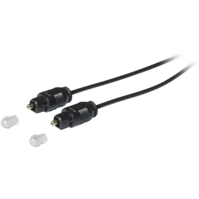 Immagine di Digital Audio Cavo Kash Toslink [1x Spina (ODT) 1x (ODT)] 2.00 m Nero